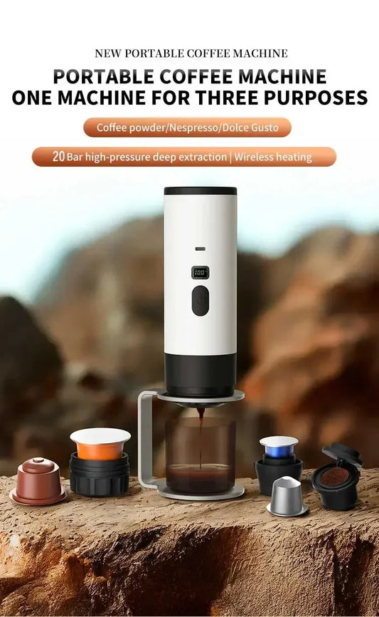 Sladdlös Kaffemaskin
