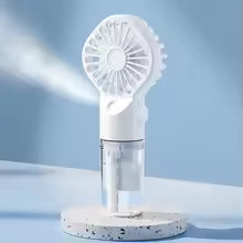 Handfläkt med dimfuktion